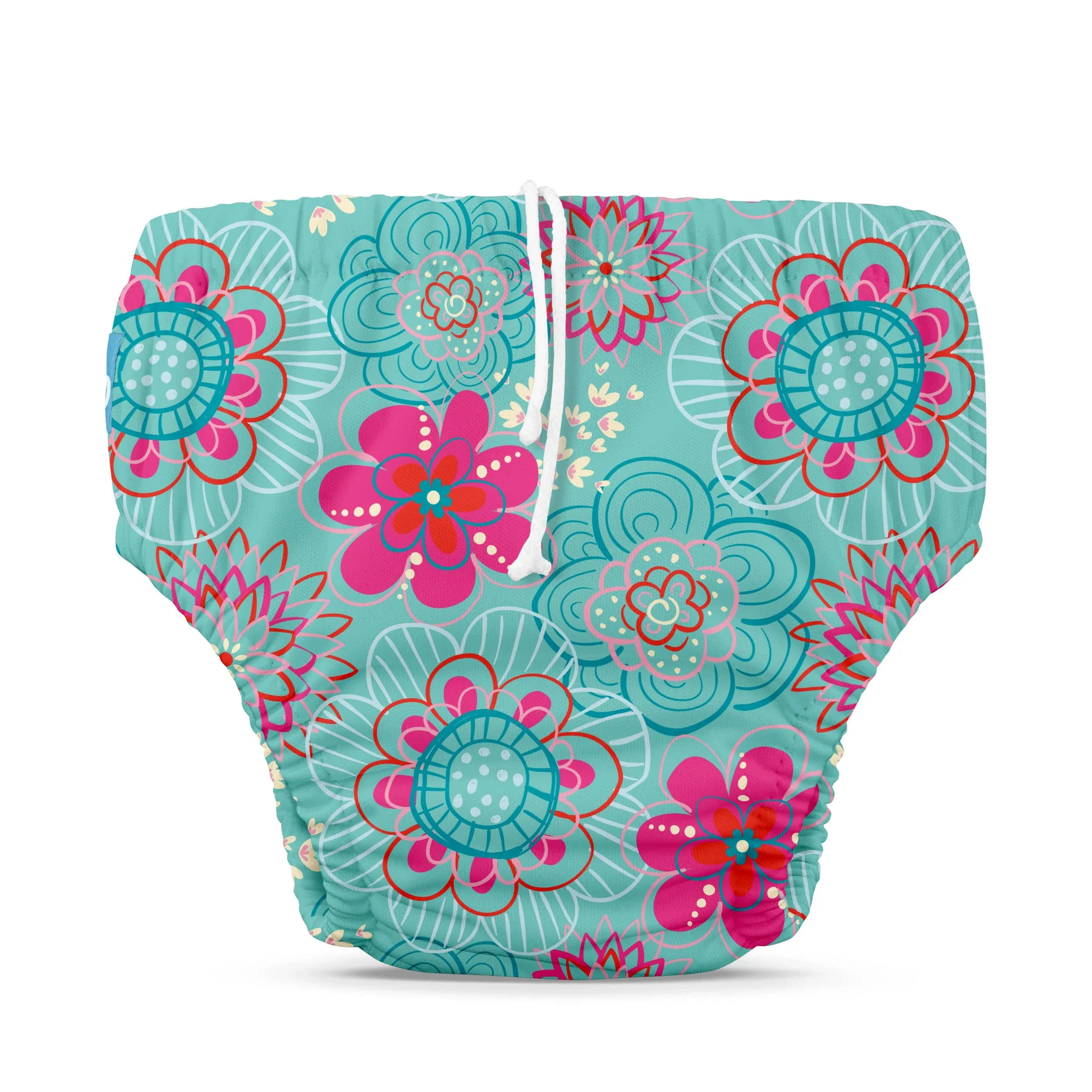 Charlie Banana 1 Reusable Swim Diaper Drawstring UPF50+ | Floriana | Size: Small ...