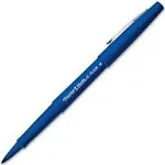 Paper Mate Felt Tip Pen, Blue - 12 pack