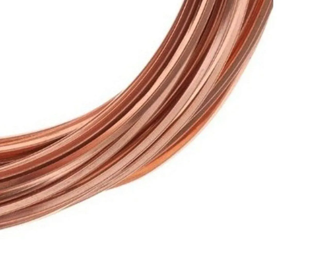 Square Copper Wire/Dead Soft (20 Ga - 50 Ft Coil)