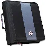 Case It Classic Zipper Binder, 3 Rings, 2" Capacity, 11 x 8.5,