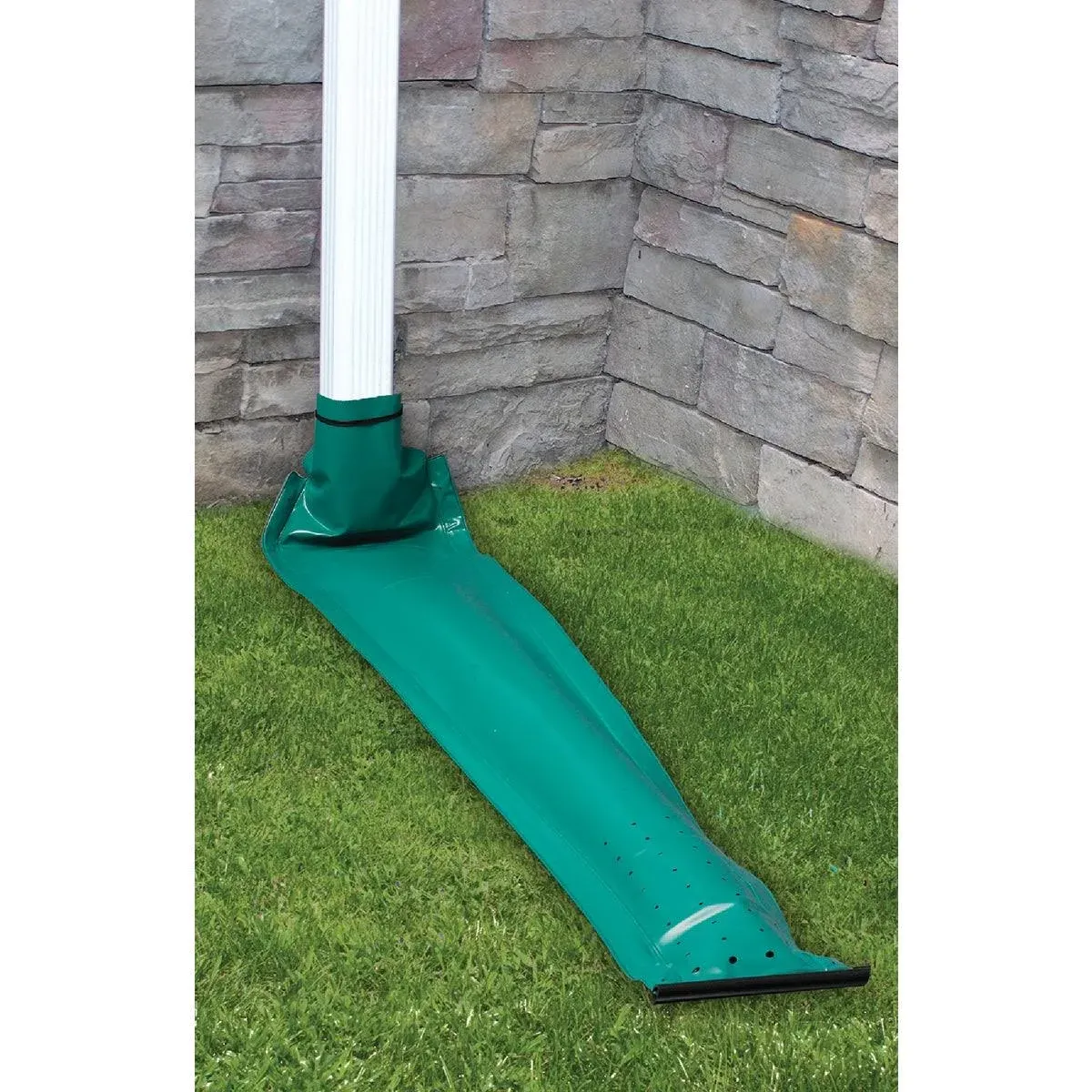 Frost King Automatic Drain Away For Downspouts, Green, 46"