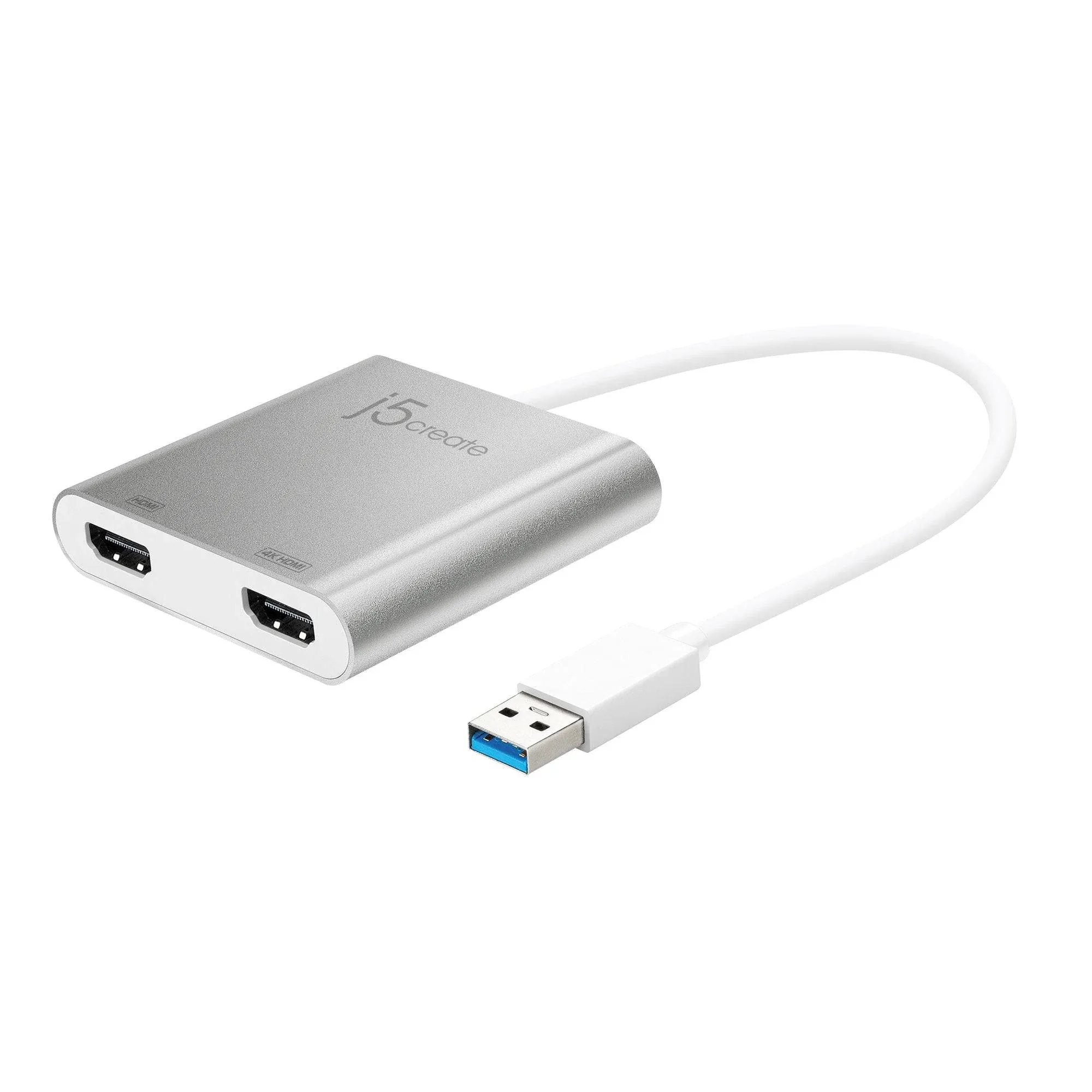 j5create USB 3.0 to Dual HDMI Multi-Monitor Adapter