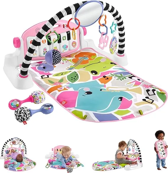 Fisher-Price Glow and Grow Kick & Play Piano Gym