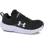 Under Armour Assert 10 AC Boys' PS Running Shoes - Black/White