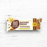 88 Acres - Protein Bar, Banana Bread Flavor, 9 x 1.9 Oz Bars