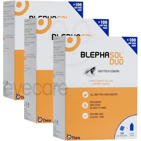 Blephasol Duo - eyelid cleaner with applicator pads