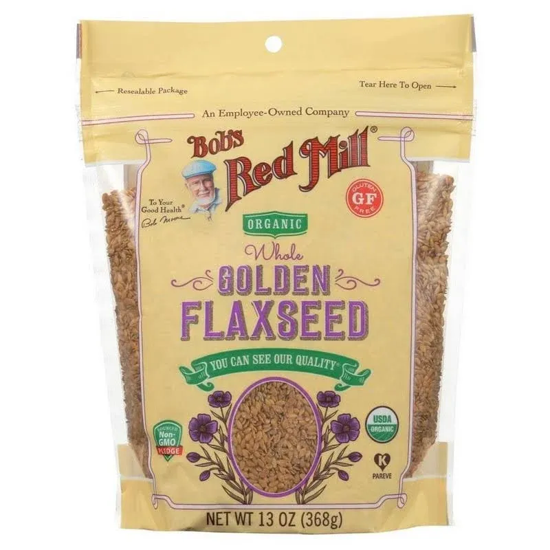 Bob's Red Mill Organic Golden Flaxseed 13 oz.