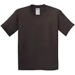 Gildan Heavy Cotton Youth T-Shirt - Dark Chocolate - M