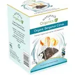 Naturals-n-Organics Organic Bergamot Citrus Earl Grey Tea with Natural Italian Bergamot Oil for Autophagy and Detox, 24 Bio-degradable Pyramid Tea Bags