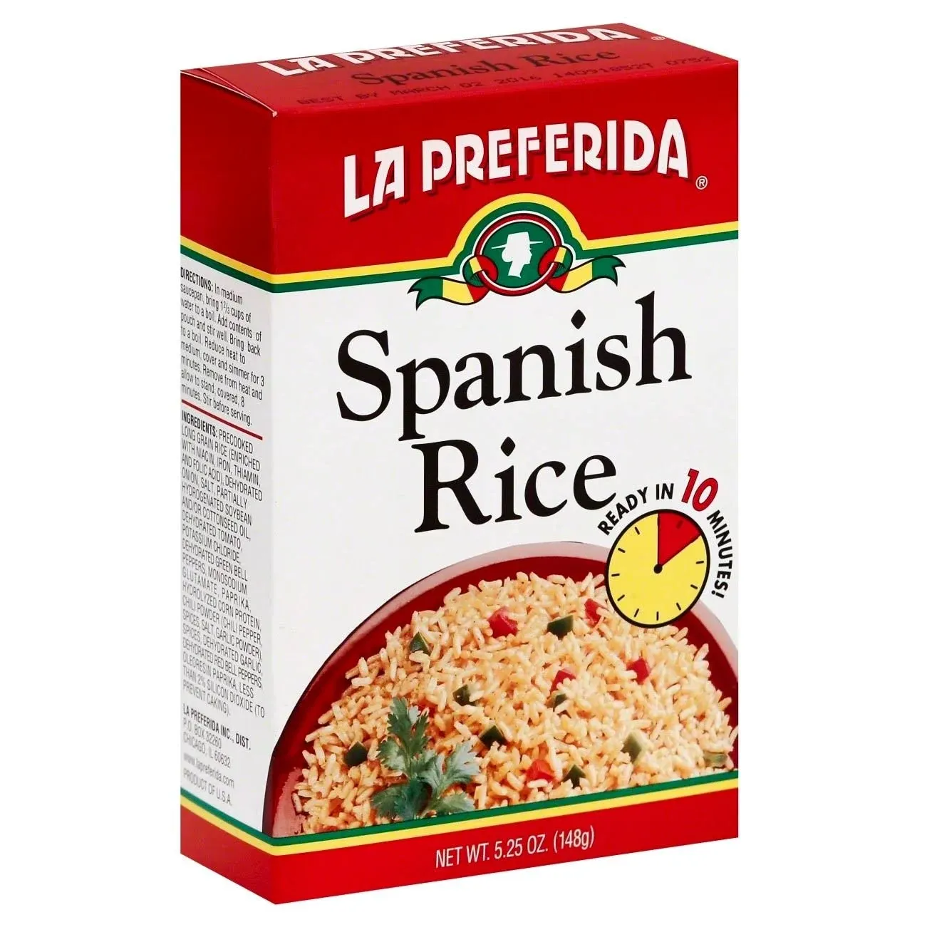 LA PREFERIDA Organic Spanish Rice