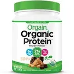 Orgain Organic Protein Chocolate Peanut Butter Plant-Based Powder (1.02 lbs)