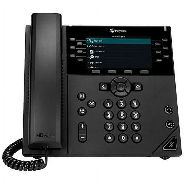 2200-48840-025 Polycom VVX 450 IP Desktop Phone