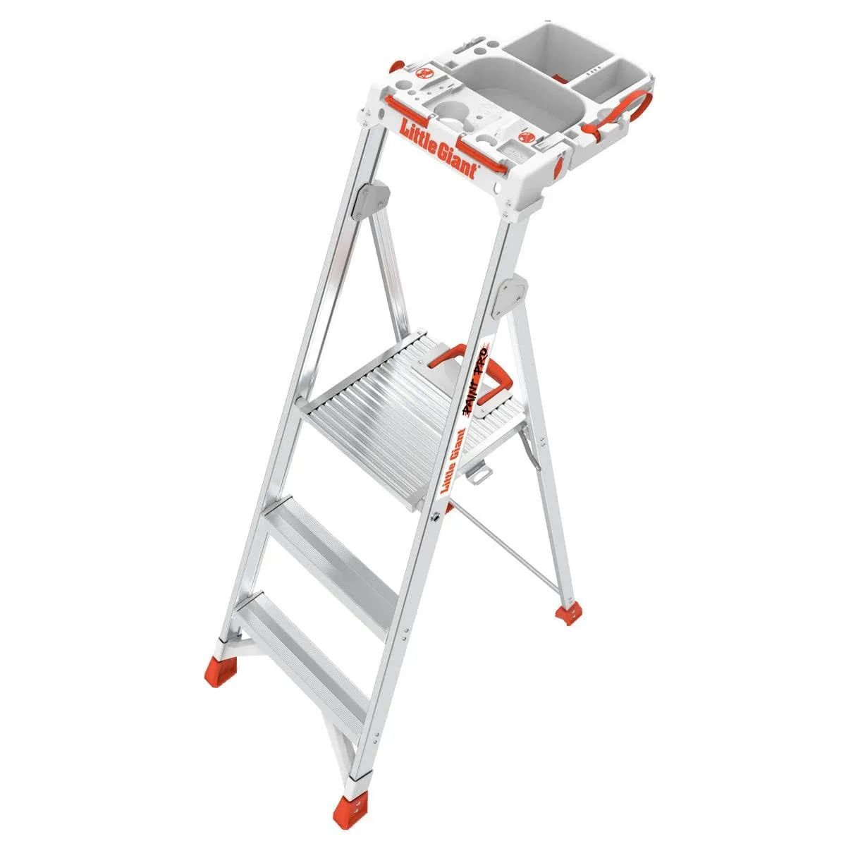 Little Giant Ladders Paint Pro 5-ft Aluminum Type 1aa 375-lb Load Capacity Platform Step