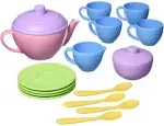 Green Toys Tea Set, Pink