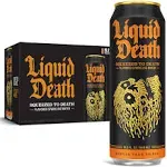 Liquid Death Squeezed to Death Flavored Sparkling Water