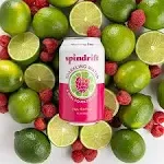 Spindrift Sparkling Water, Lemon Flavored, Made with Real Squeezed Fruit, 12 Fl Oz Cans, Pack of 24 (Only 3 Calories per Seltzer Water Can)