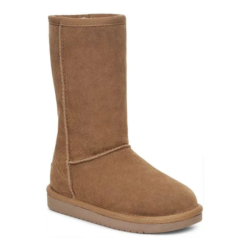 Koolaburra by Ugg - Big Kids' Koola Tall Boot in Chestnut, Size 2