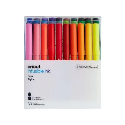 Cricut Infusible Ink Pen Set (0.4), (30 ct), Multi, One Size