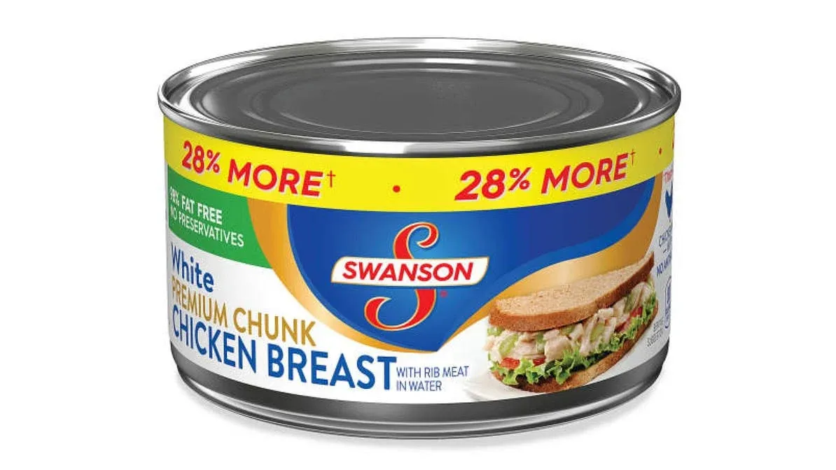 Swanson White Chicken Breast - 2 x 12.5 oz Premium Chunk