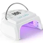 80W Professional Cordless UV LED Nail Lamp UV Lights for Nails with 45 Beads ...