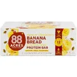 88 Acres - Protein Bar Banana Bread - 1.9 oz (Pack of 9)