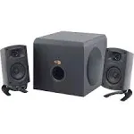 Klipsch ProMedia 2.1 Speaker System - 160 W RMS - Black