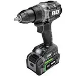 Flex 24v 1/2&#034; 2-speed Drill Driver With Turbo Mode Kit - Gray