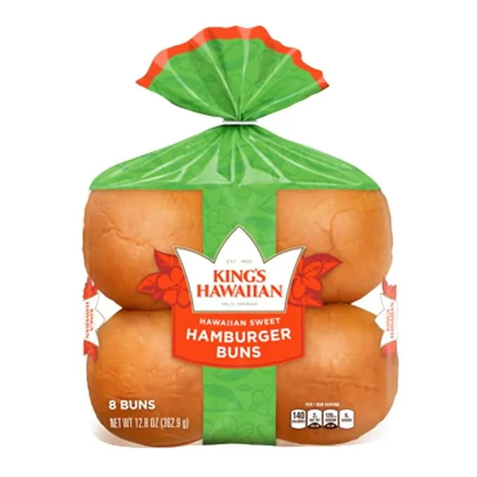 King's Hawaiian Sweet Hamburger Buns