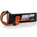 Spektrum SPMX22004S50 14.8V 2200mAh 4S 50C Smart Lipo Battery IC3