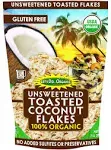 Edward & Sons, Let's Do Organic, 100% Organic Unsweetened Toasted Coconut Flakes, 7 oz (200 g)