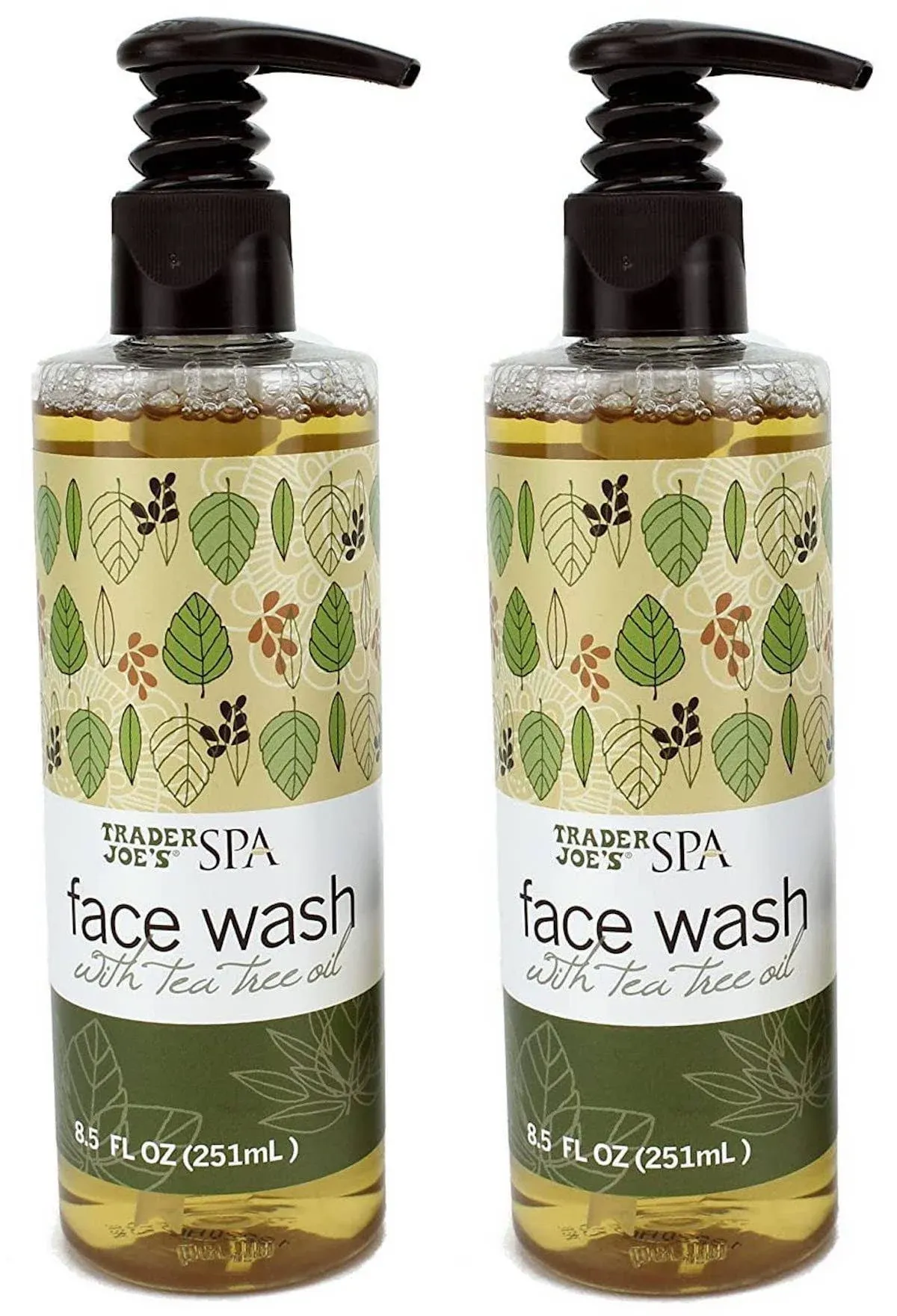 Trader Joe's Spa Face Wash with Tea Tree Oil (2 Packs)