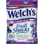 Welch's Concord Grape Fruit Snacks-5 oz.-12/Case MPN#5094