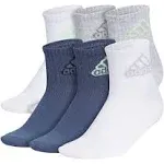 adidas Kids Superlite Classic Quarter Socks ( 6 Pack)