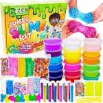 DIY Slime Kit for Girls Boys - Ultimate Glow in The Dark Glitter Slime Making