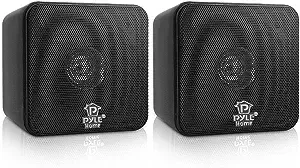 Pyle Pro PCB4 2-Way Speaker - Pair - Black