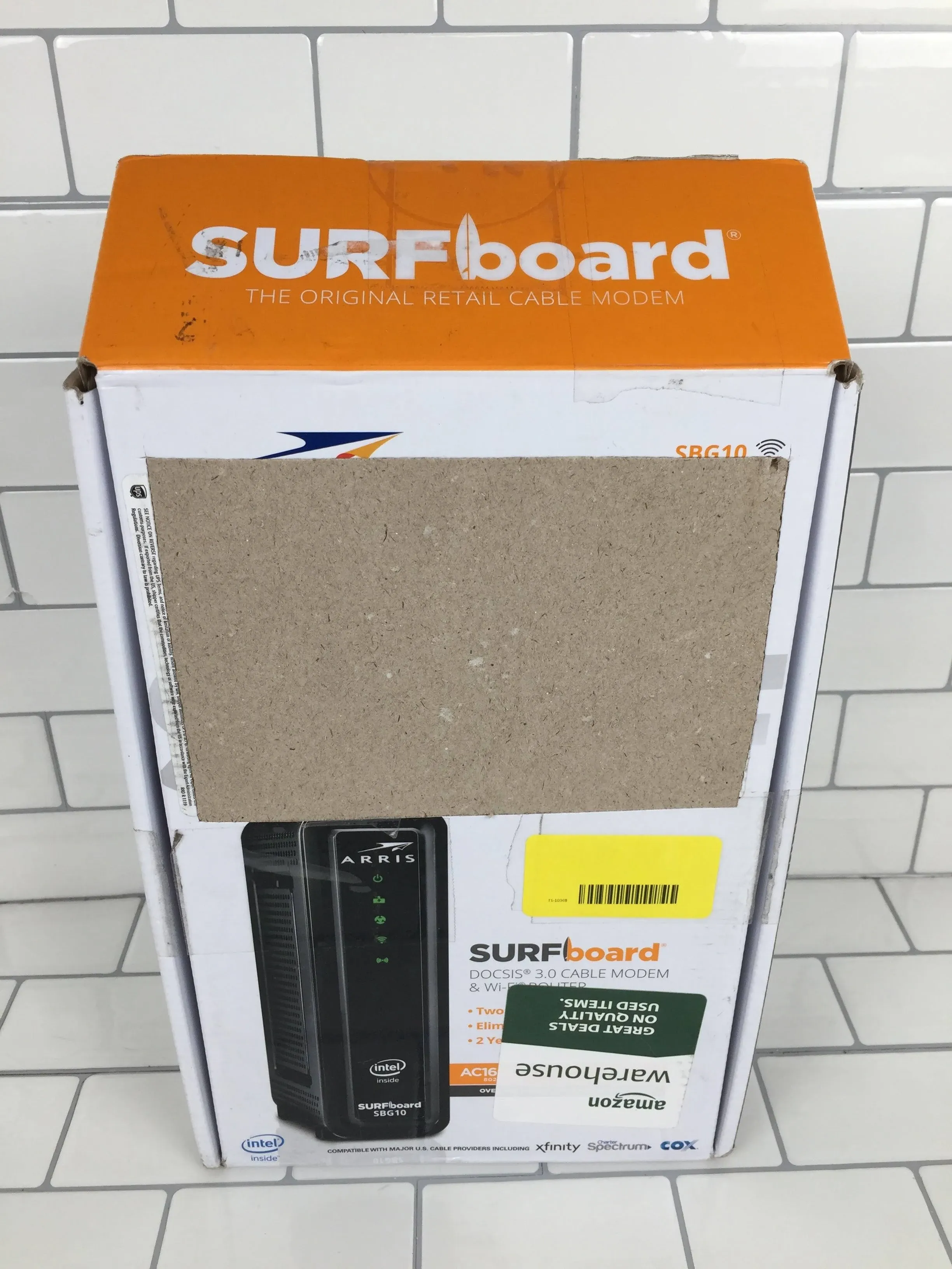 ARRIS SBG10 Surfboard Docsis 3.0 Cable Modem and Wi-Fi Router