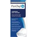 PanOxyl PM Spot Patches, Clear, Overnight - 40 Patches