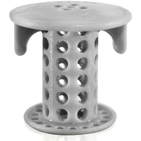 SinkShroom The Revolutionary Sink Drain Protector Hair Catcher/Strainer/Snare - Gray