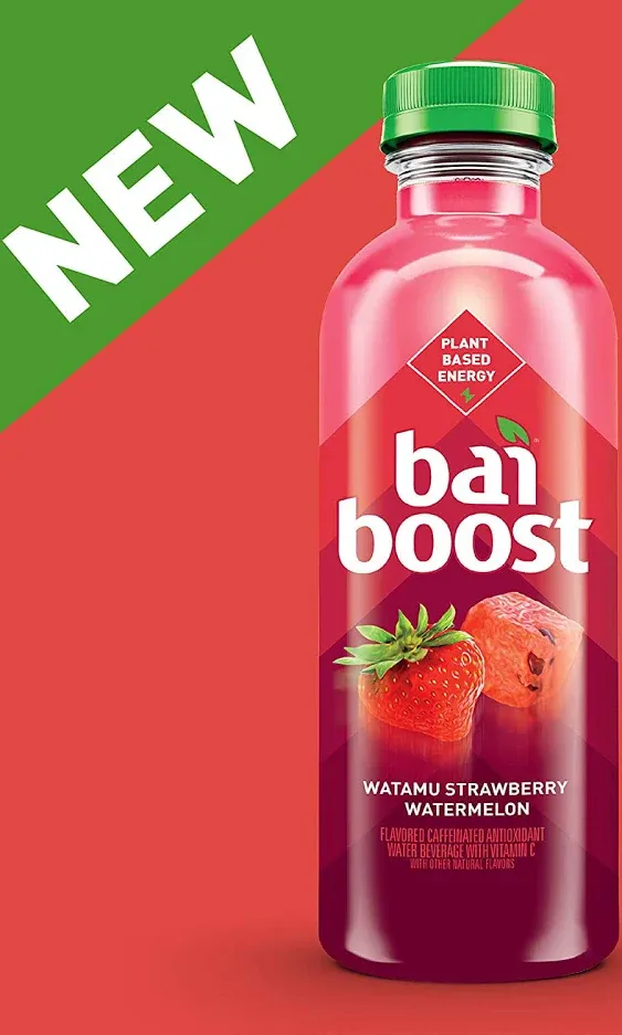 Bai Boost Watamu Strawberry Watermelon Antioxidant Infused Beverage