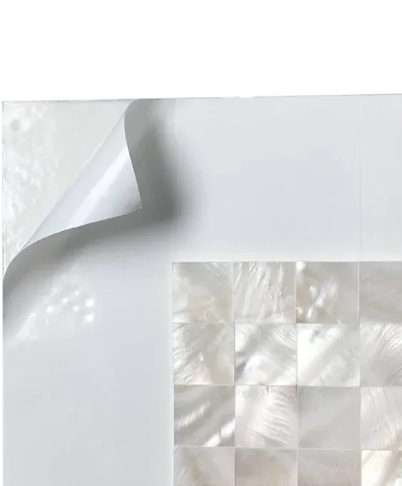 Art3d Peel and Stick Mother of Pearl Shell Mosaic Tile for Kitchen Backsplashes