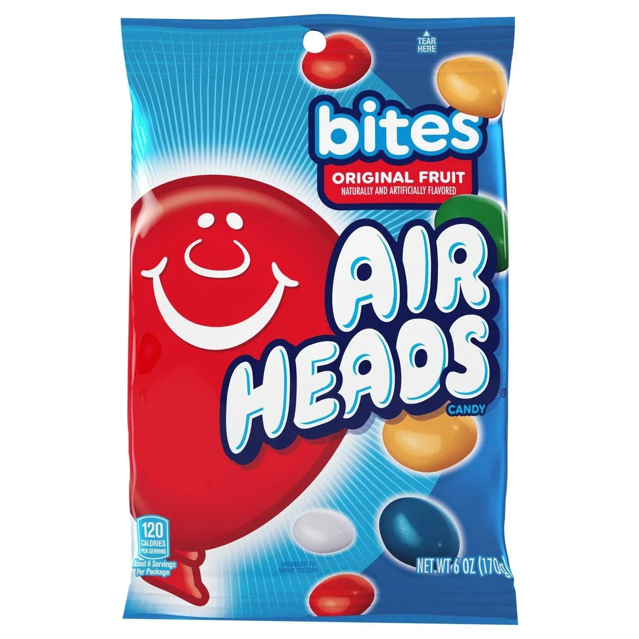 Airheads Bites Candy Fruit - 6 oz.