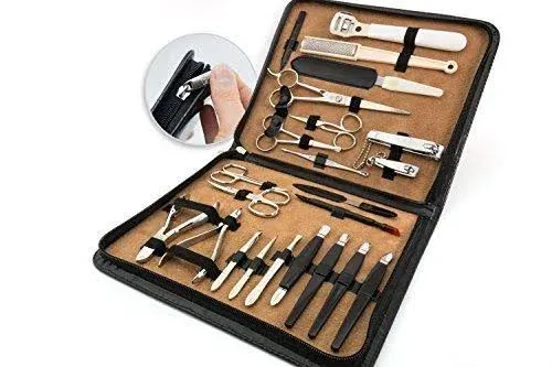 Manicure Pedicure Grooming Kit (23 Piece)