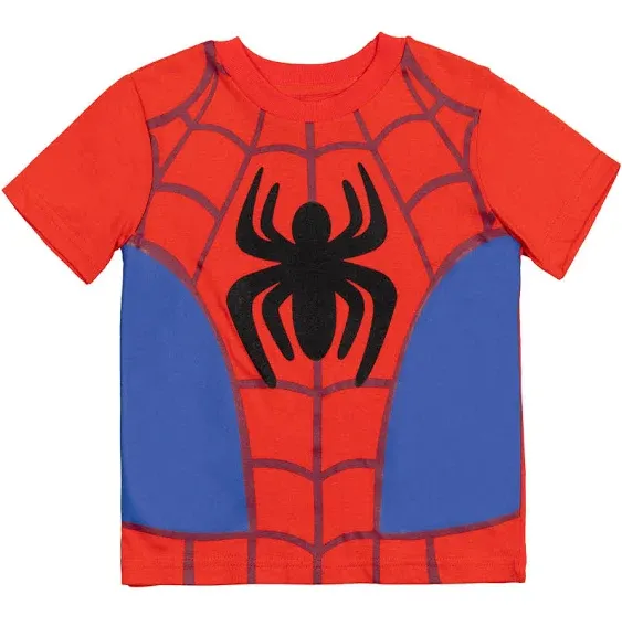 Marvel Avengers Spider-Man Iron Man Thor 3 Pack T-Shirts Toddler to Big Kid