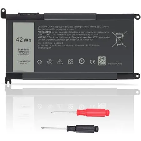 WDXOR WDX0R Battery For Dell Inspiron 15 5565 5567 5568 5570 5575 5578