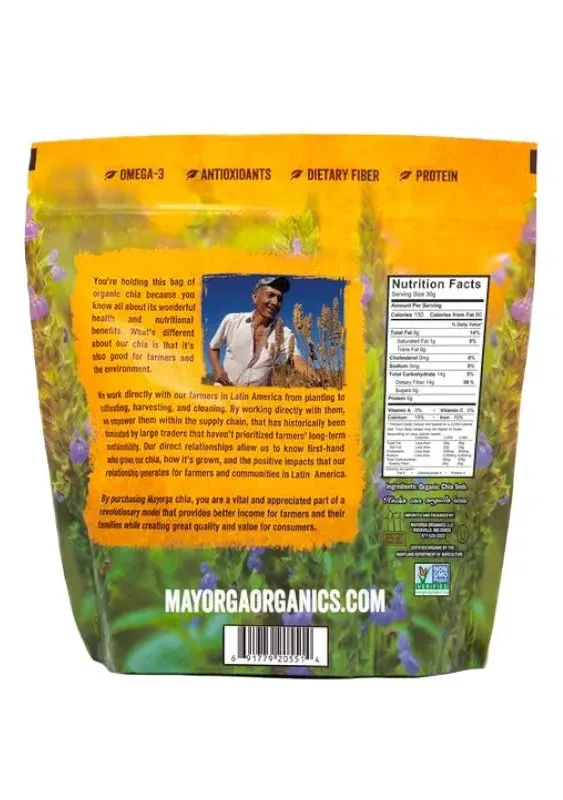 Mayorga Organic Chia Seeds, 3 lb