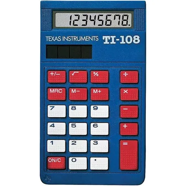 Texas Instruments TI-108 Calculator