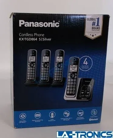 Panasonic Expandable Cordless Phone System with Answering Machine