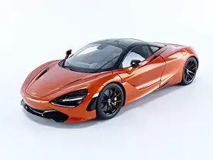 McLaren 720S Azores Orange Metallic with Black Top and Carbon Accents 