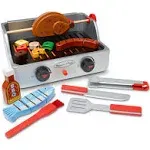 Rotisserie and Grill Wooden Barbecue Play Food Set (24 pcs)