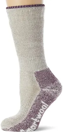 Smartwool Womens Mountaineer Classic Edition Maximum Cushion Crew Socks (Light Grey)